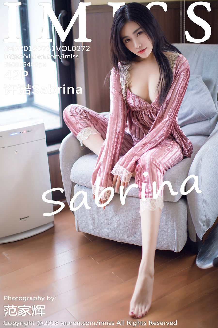 [IMISS爱蜜社] VOL.272 许诺Sabrina [42+1P/168M] IMiss爱蜜社 第1张