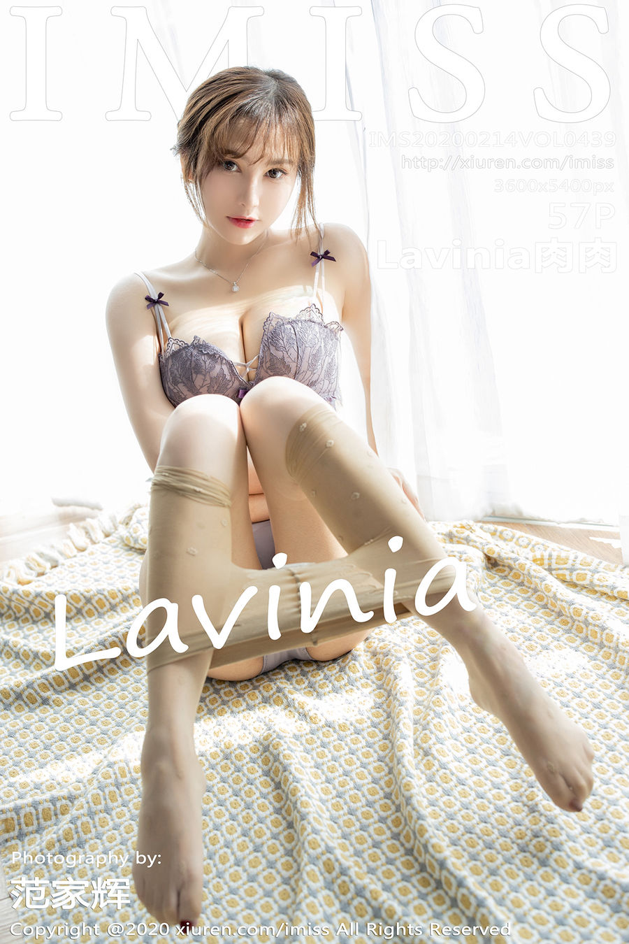 [IMISS爱蜜社] VOL.439 Lavinia肉肉 [58+1P/80M] IMiss爱蜜社 第1张