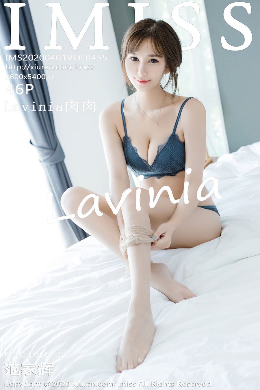 [IMISS爱蜜社] VOL.455 Lavinia肉肉 [46+1P/117M] IMiss爱蜜社 第1张