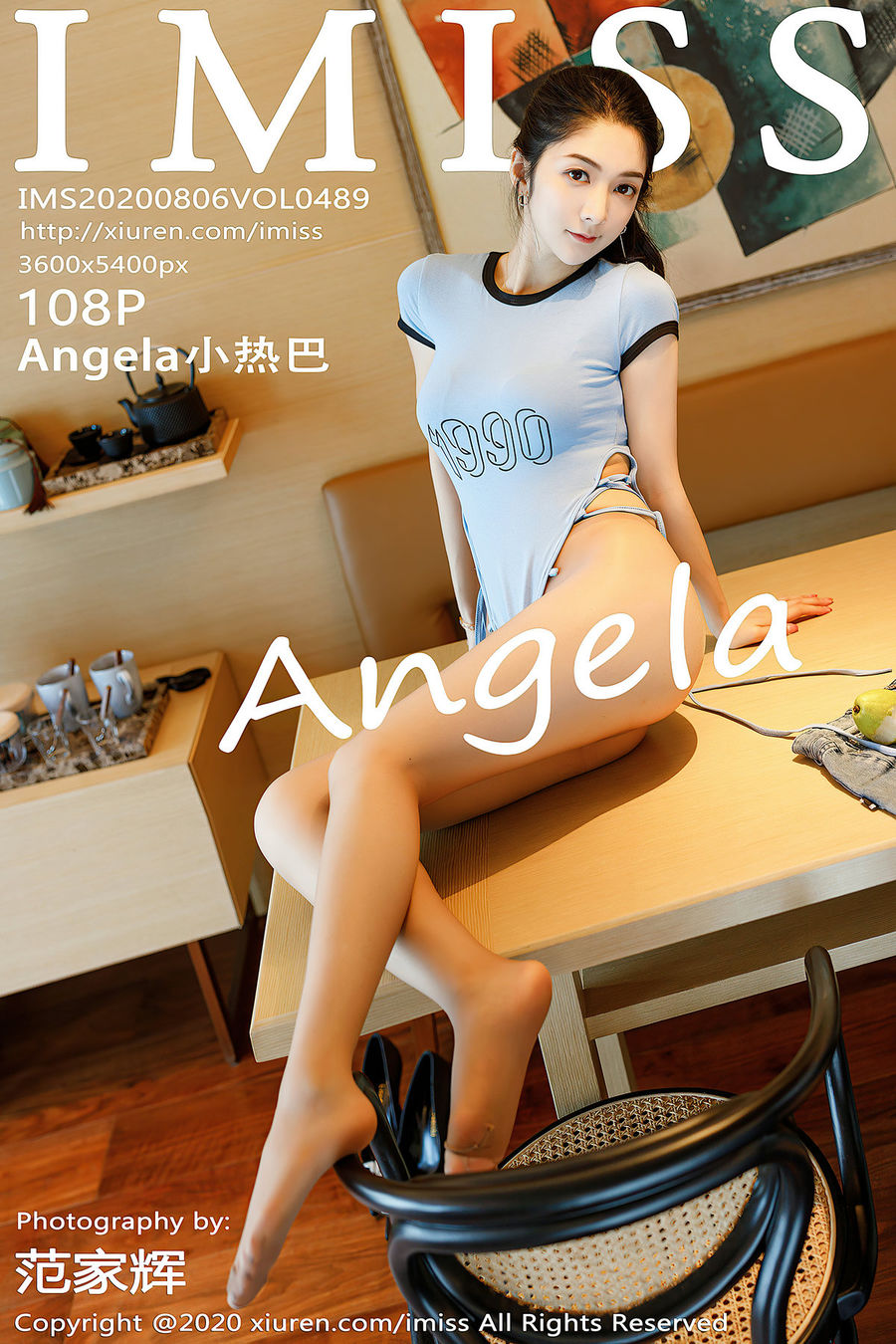 [IMISS爱蜜社] VOL.489 Angela小热巴 [108+1P/1.04G] IMiss爱蜜社 第1张