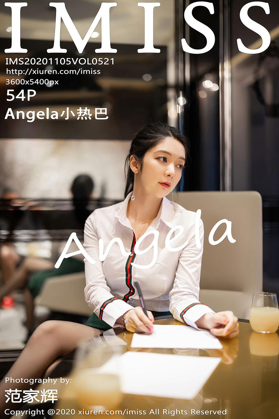 [IMISS爱蜜社] VOL.521 Angela小热巴 [54+1P/444M]