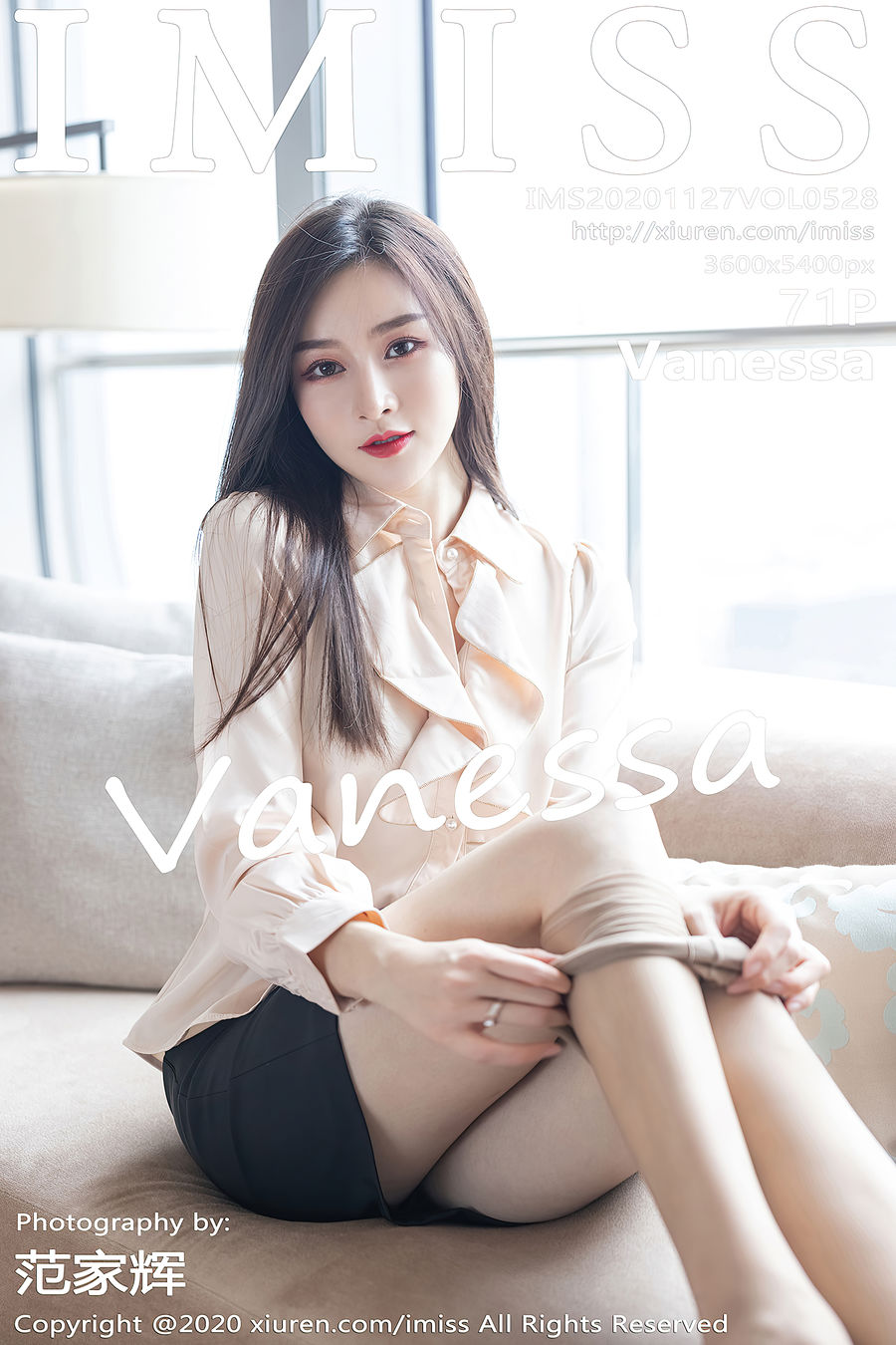 [IMISS爱蜜社] VOL.528 VANESSA [71+1P/622M] IMiss爱蜜社 第1张