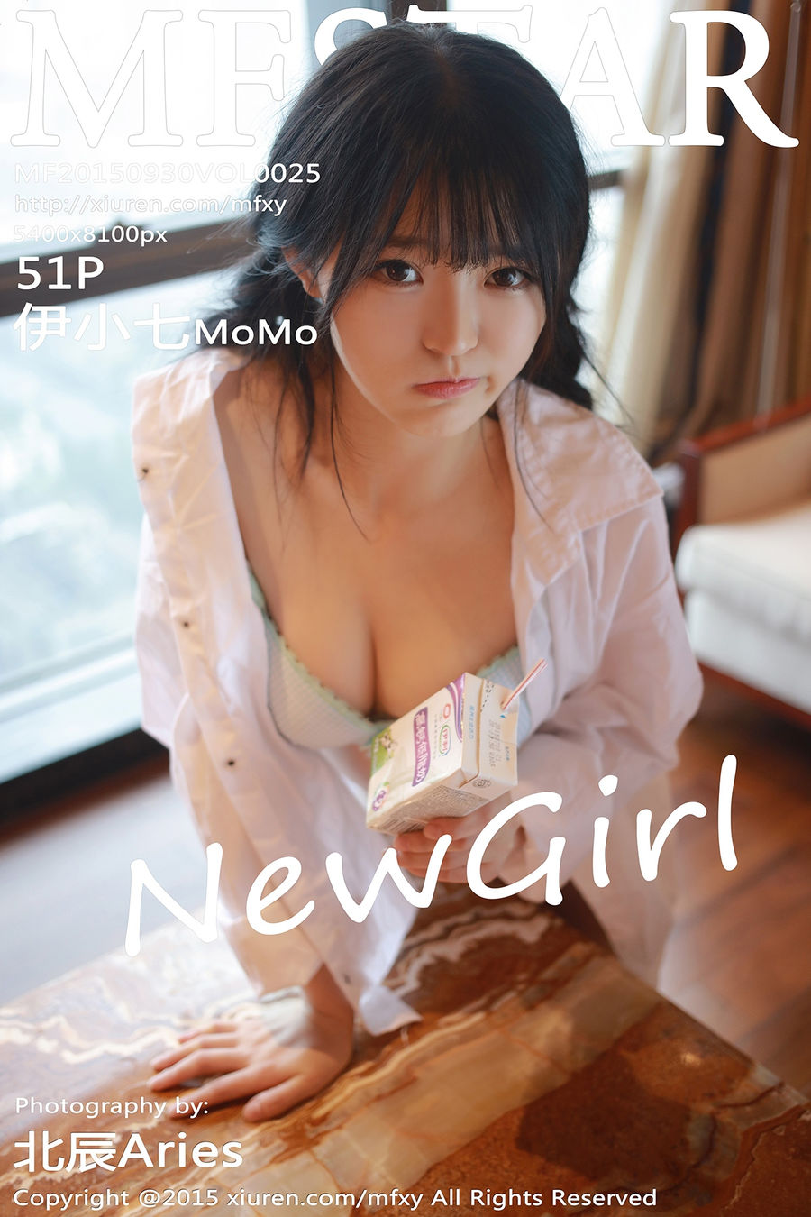 [MFStar模范学院] VOL.025 伊小七MoMo [52+1P/247M] MFStar模范学院 第1张