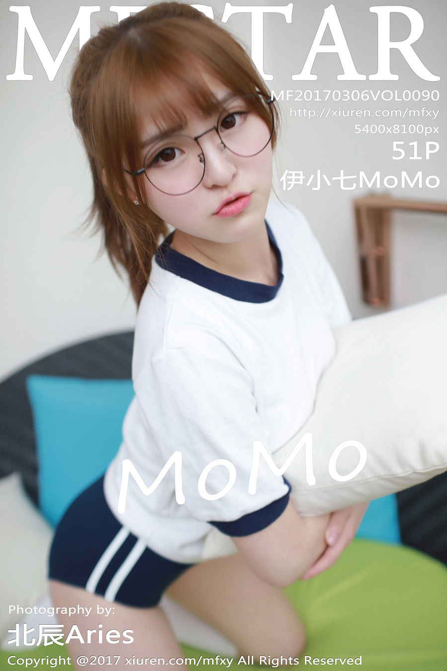 [MFStar模范学院] VOL.090 伊小七MoMo [51+1P/211M] MFStar模范学院 第1张