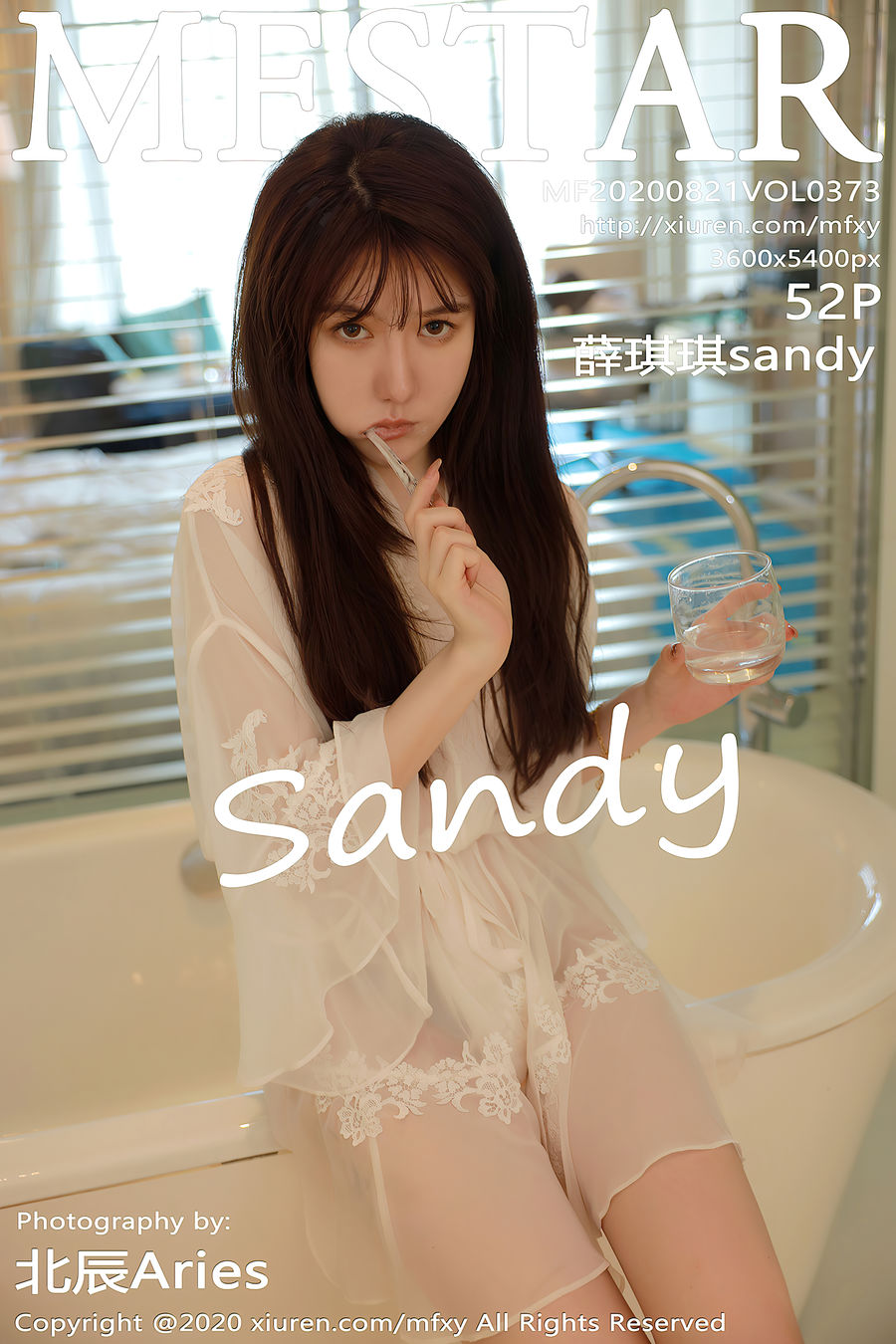 [MFStar模范学院] VOL.373 薛琪琪sandy [52+1P/480M] MFStar模范学院 第1张