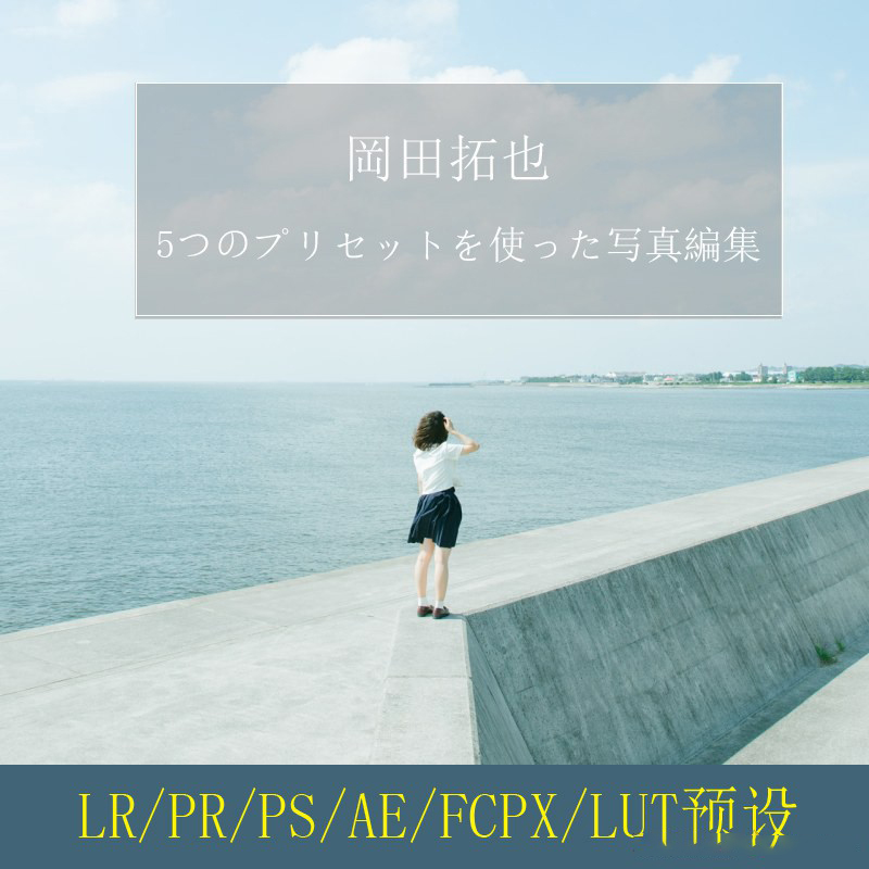 TakuyaOkada岡田拓也日系小清新INS人像PS/LR预设/LUT预设 调色预设 第1张