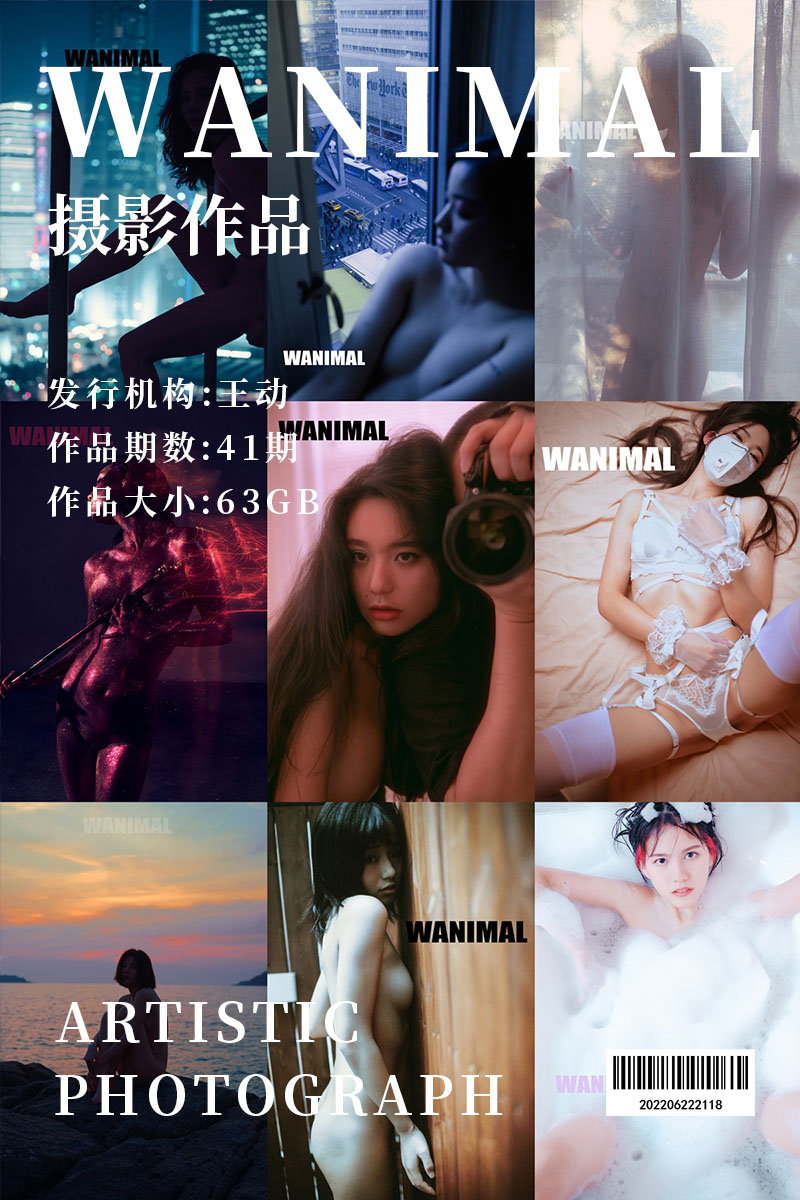 [WANIMAL王动] 艺术摄影写真作品合集打包下载 [41期/63GB] 资源合集 第1张