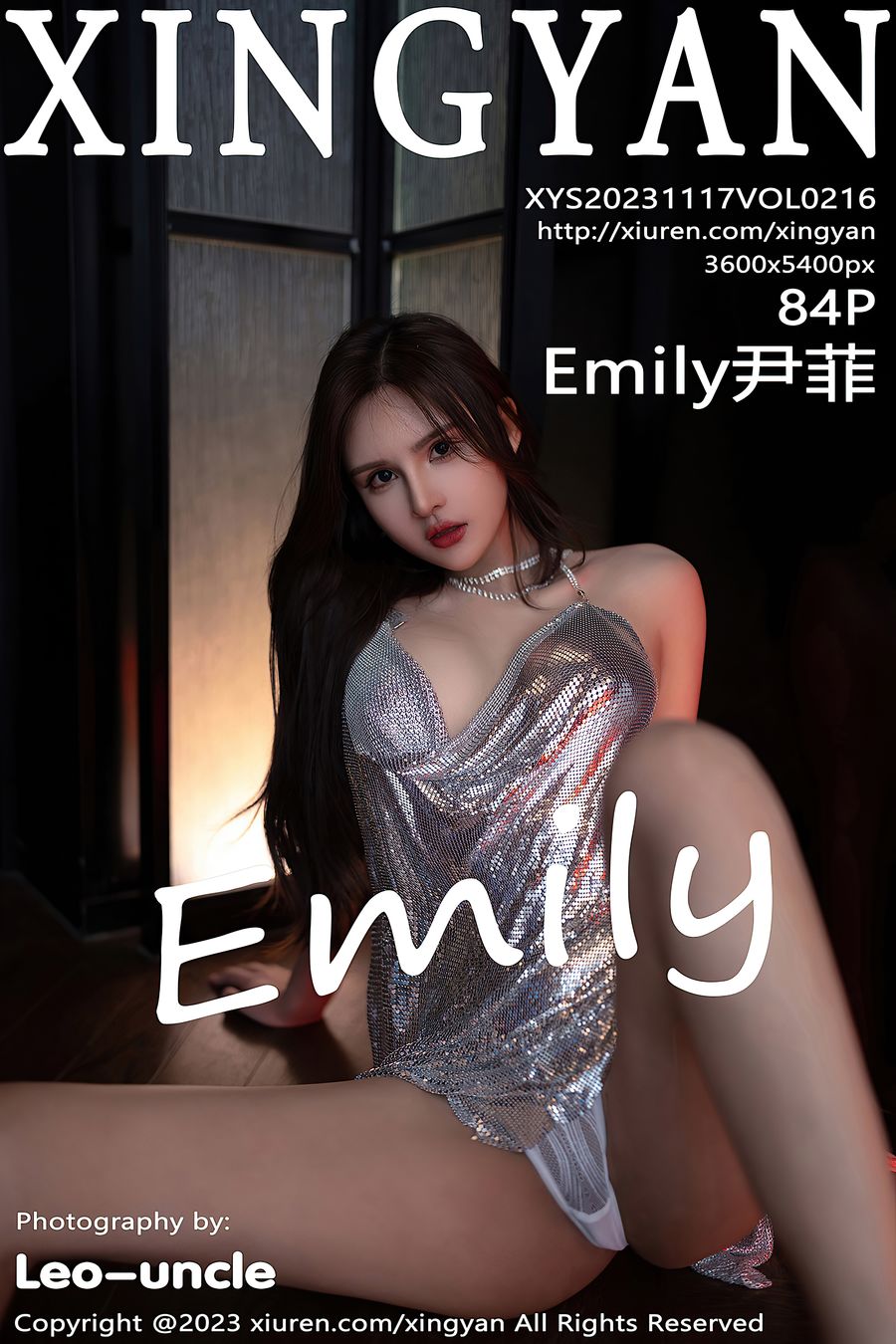 [XINGYAN星颜社] VOL.216 Emily尹菲 [84+1P/803MB] XINGYAN星颜社 第1张