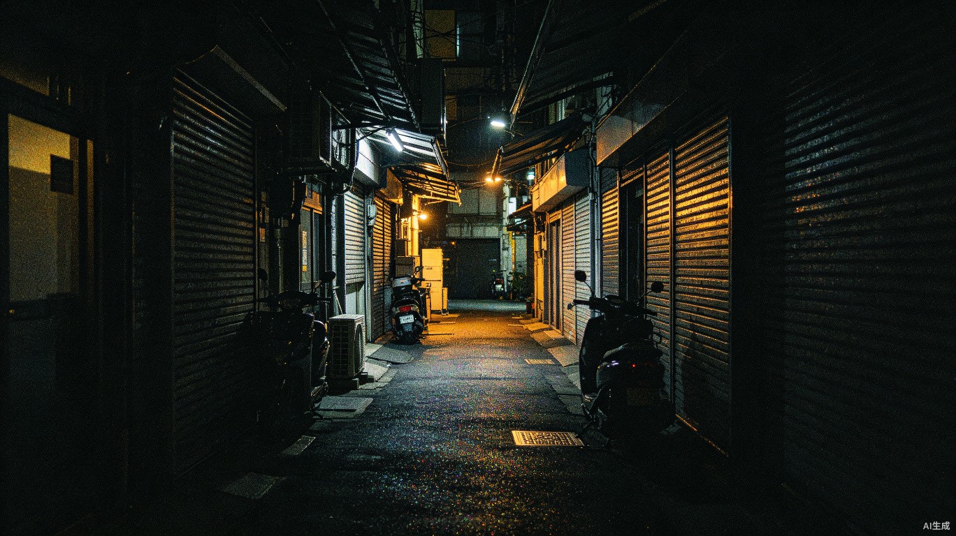 高ISO噪点示例：暗光环境下ISO 6400拍摄产生的彩色噪点
