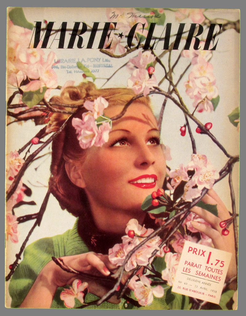 Marie Claire, April 22 1938 / Marie Claire, 22 avril 1938