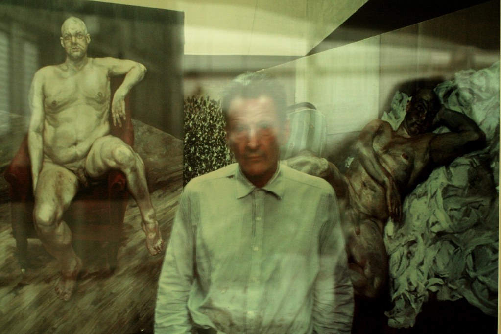 Lucian Freud (with Leigh Bowery seated), Bruce Bernard, Artist Muse, Study Galle