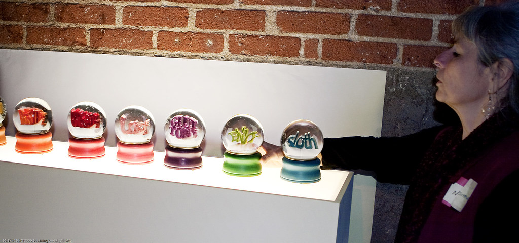 Deadly Sins (Snowglobes), Pure Products USA, by Nora Ligorano and Marshall Reese