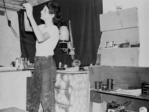 Darkroom & Tony 1975 70s Film Developing