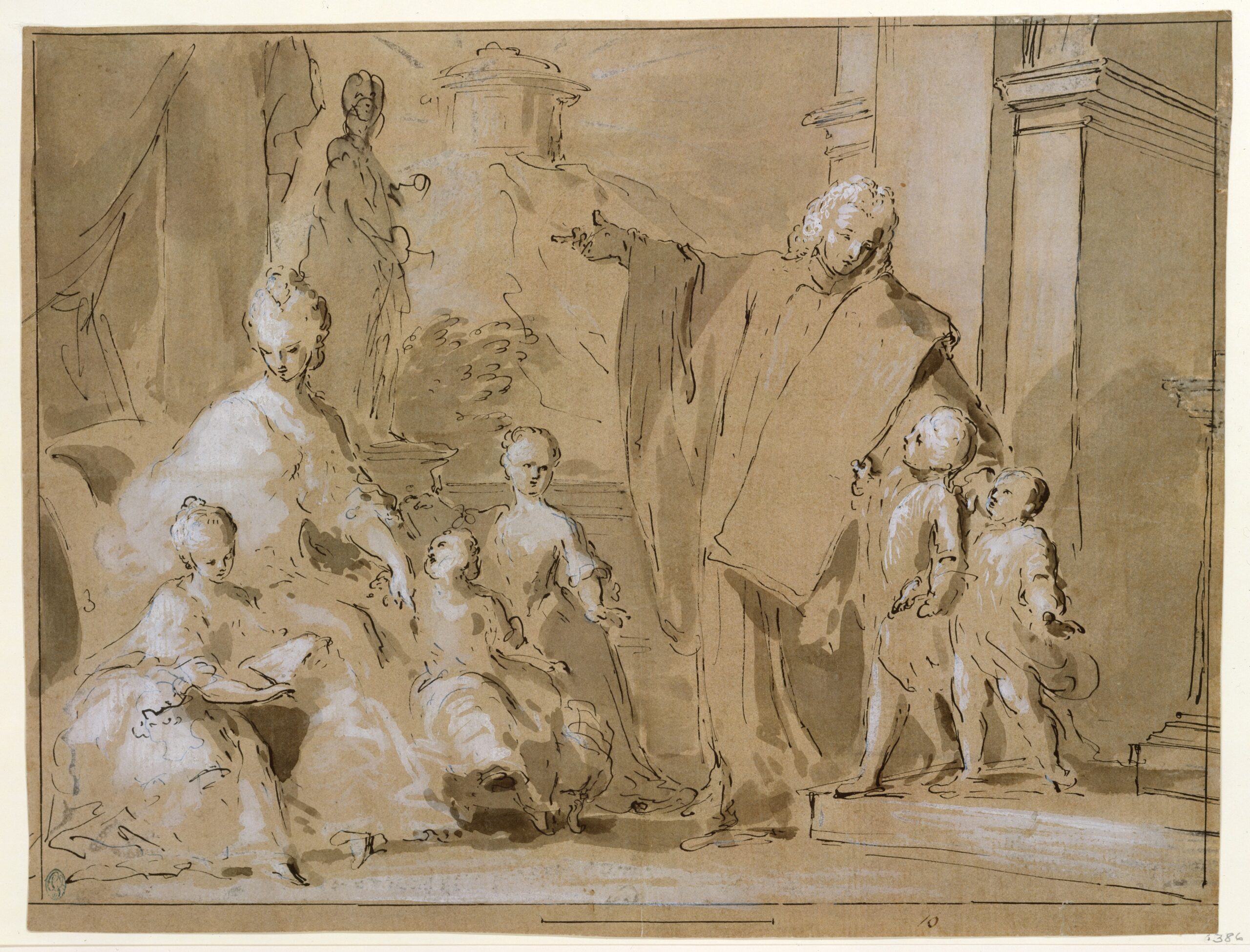A Venetian Family Portrait Group